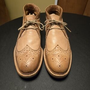 Allen Edmonds Tan Leather Chukkamok Shoes 9.5D